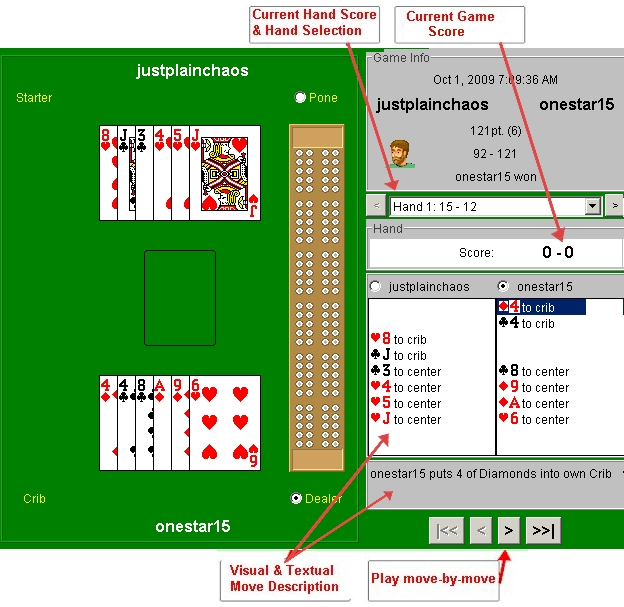 internet cribbage free